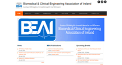 Desktop Screenshot of beai.ie