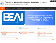 Tablet Screenshot of beai.ie